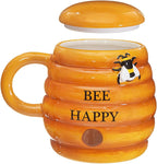 Sass & Belle Beehive Mug with Lid