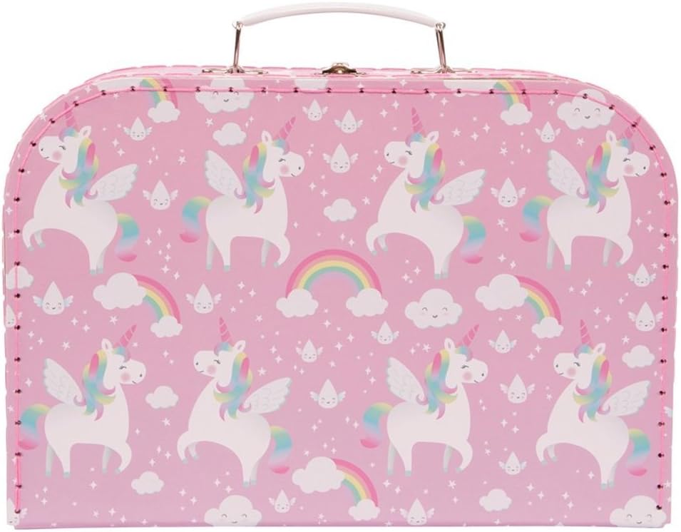 Sass & Belle Rainbow Unicorn Suitcases Set of 3 Betty Unicorn