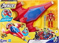 Hasbro Marvel Avengers Epic Hero Series Iron Man Repulsor Blast Battle Jet 4" Iron-Man Action Figure 2-Pack & Gear