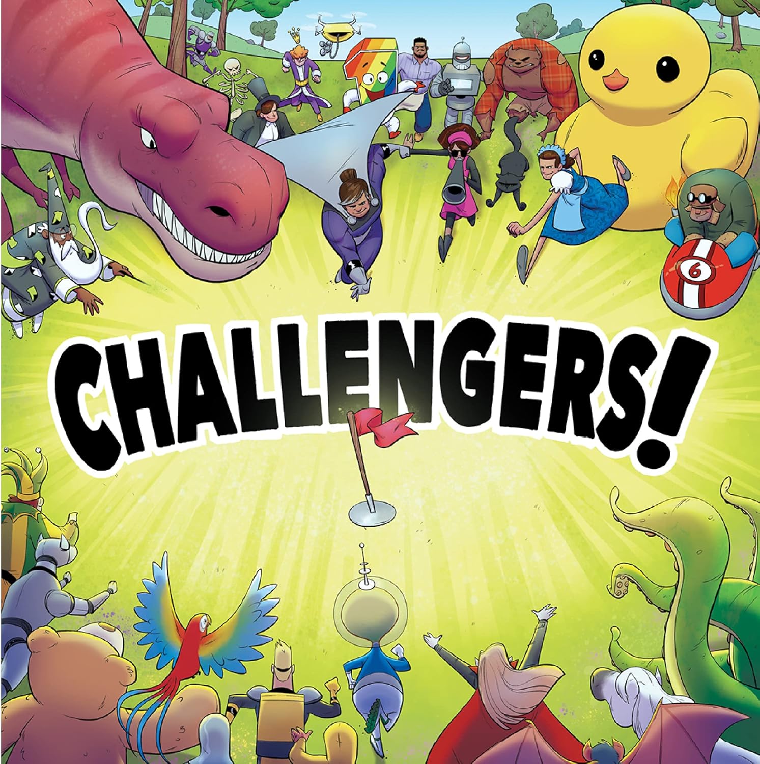 Z-Man Games Challengers Board Game