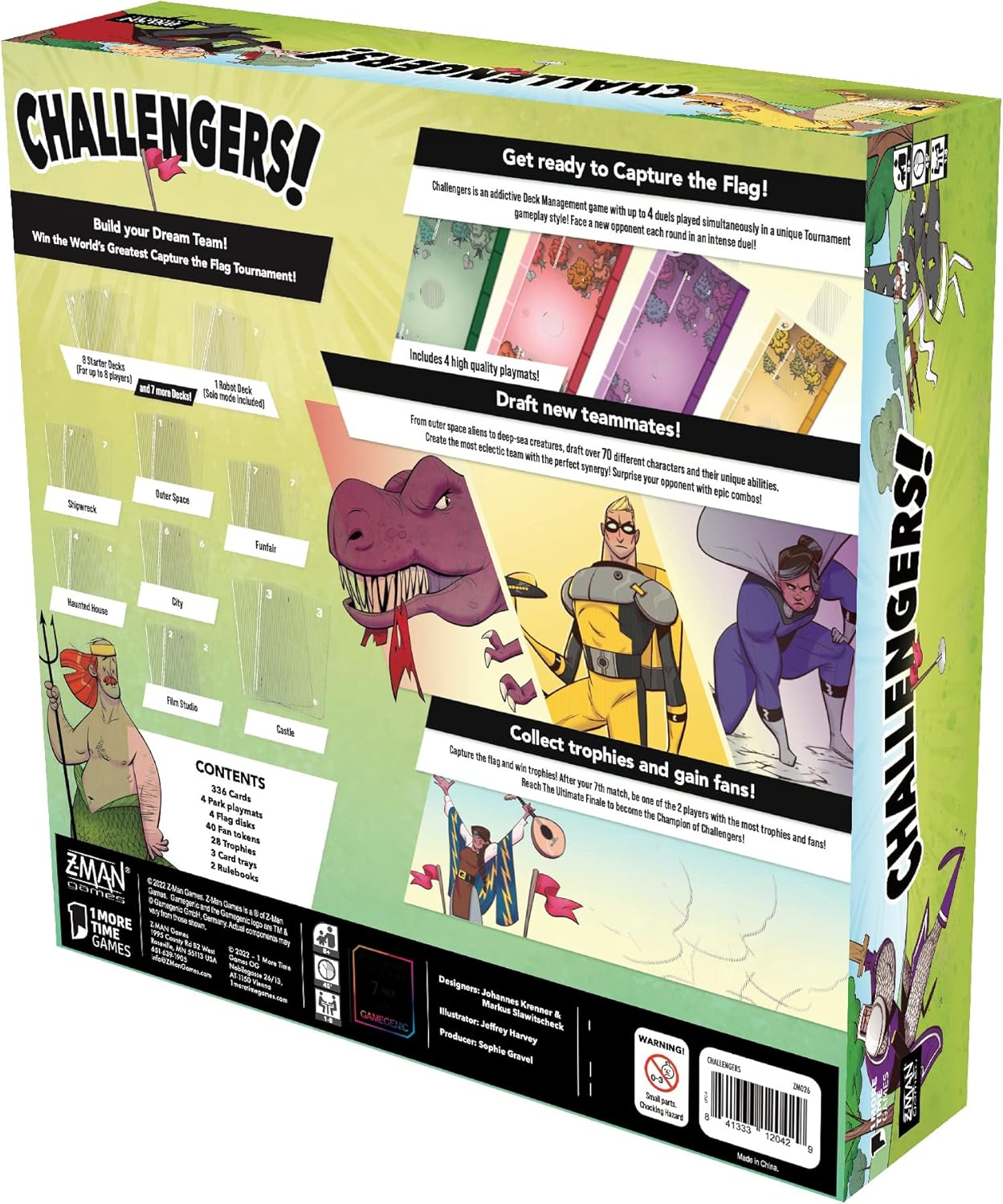 Z-Man Games Challengers Board Game