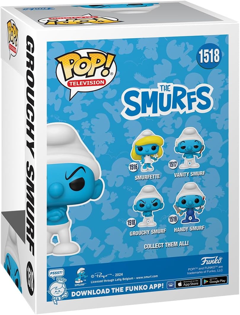 Funko POP! TV: Smurfs - Grouchy Smurf #1518