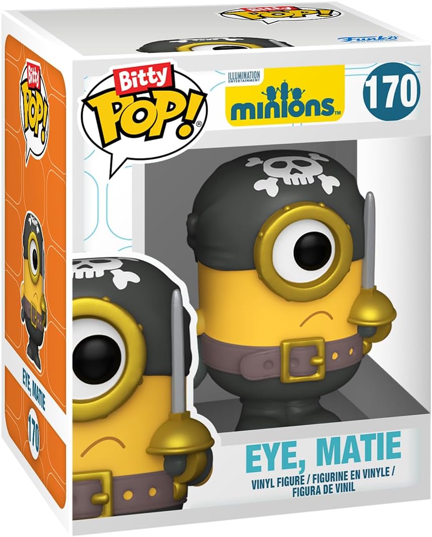 Funko Bitty POP! Minions and A Surprise Mystery Mini Figure - 0.9 Inch (2.2 Cm) - Minions 2 Collectable