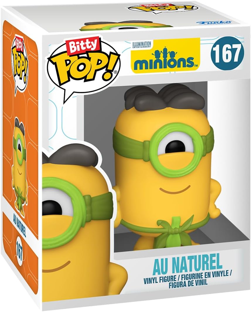Funko Bitty POP! Minions and A Surprise Mystery Mini Figure - 0.9 Inch (2.2 Cm) - Minions 2 Collectable