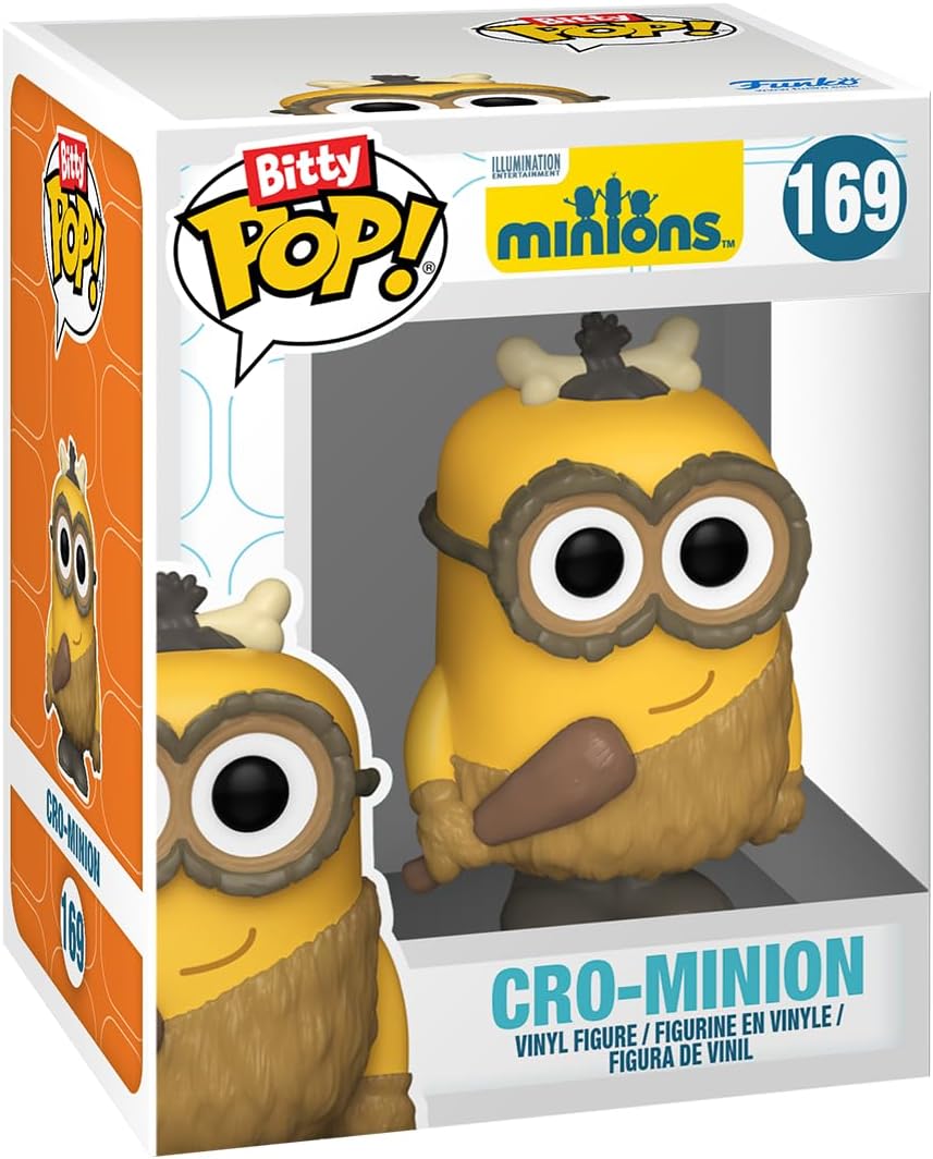 Funko Bitty POP! Minions and A Surprise Mystery Mini Figure - 0.9 Inch (2.2 Cm) - Minions 2 Collectable