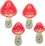 Sass & Belle Strawberry Measuring Spoons Set 4 Ceramic