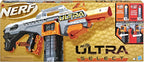 NERF Ultra Select Fully Motorized Blaster, Fire for Distance or Accuracy, Includes Clips and Darts, Compatible Only Ultra Darts