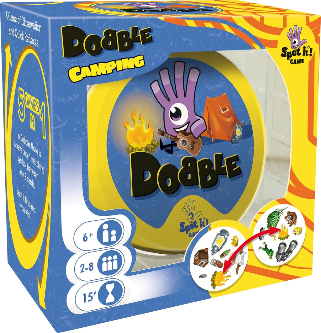 Asmodee Dobble Camping Card Game