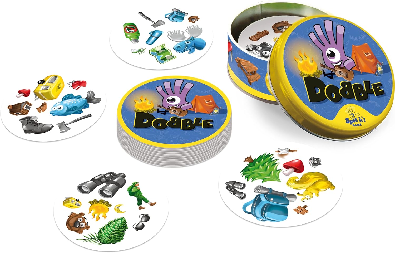 Asmodee Dobble Camping Card Game