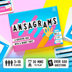 Ansagrams Trivia Card Game A Quick-Fire Quiz With A Wordy Twist