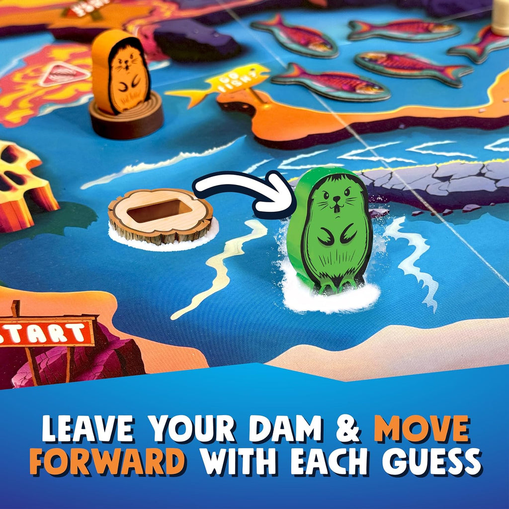 Format Games13 Beavers Quick-to-Learn River Adventure of Strategy Game