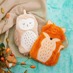 Sass & Belle Finley Fox Hot Water Bottle with Plush Cover