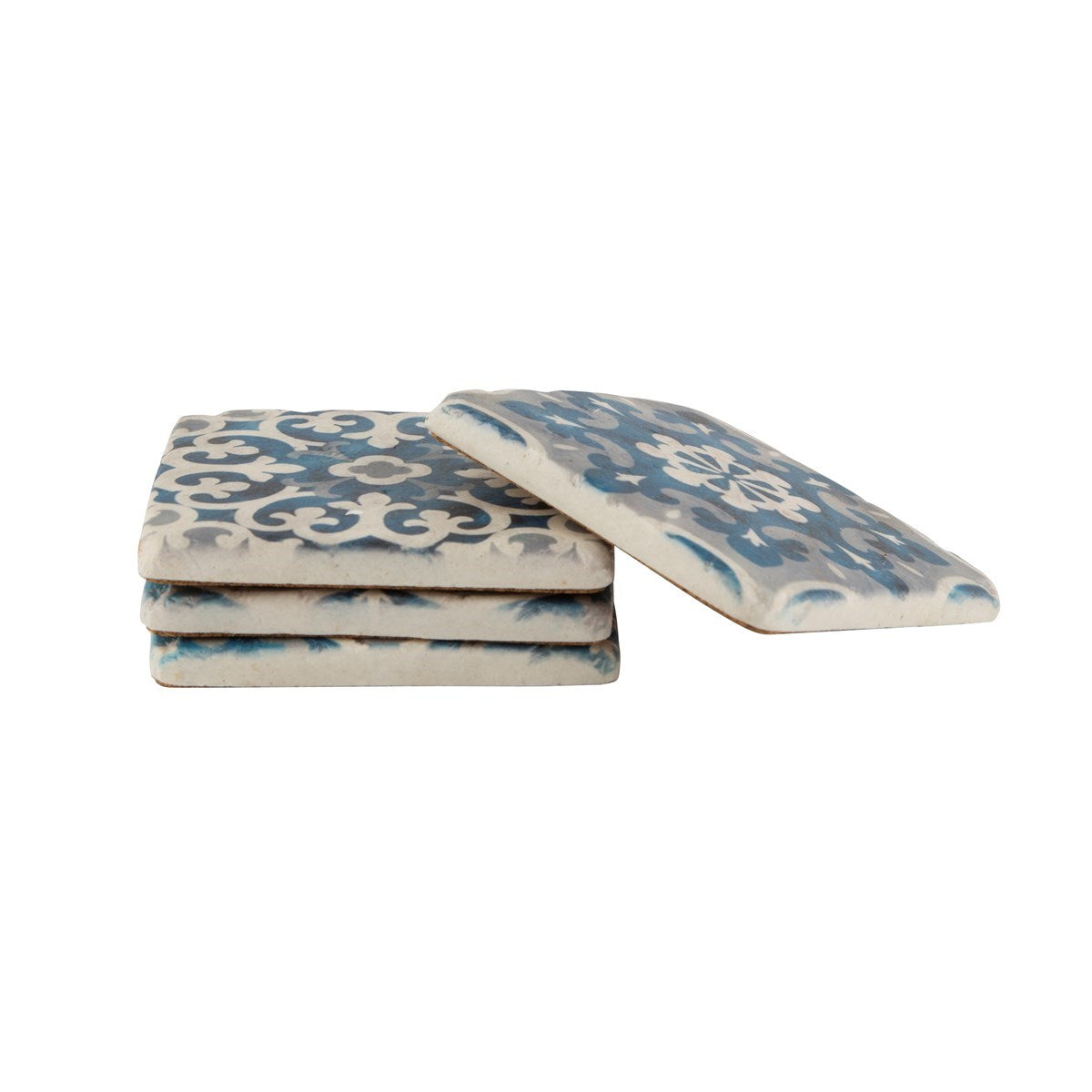 Sass & Belle Mediterranean Mosaic Santorini Coasters - Set of 4