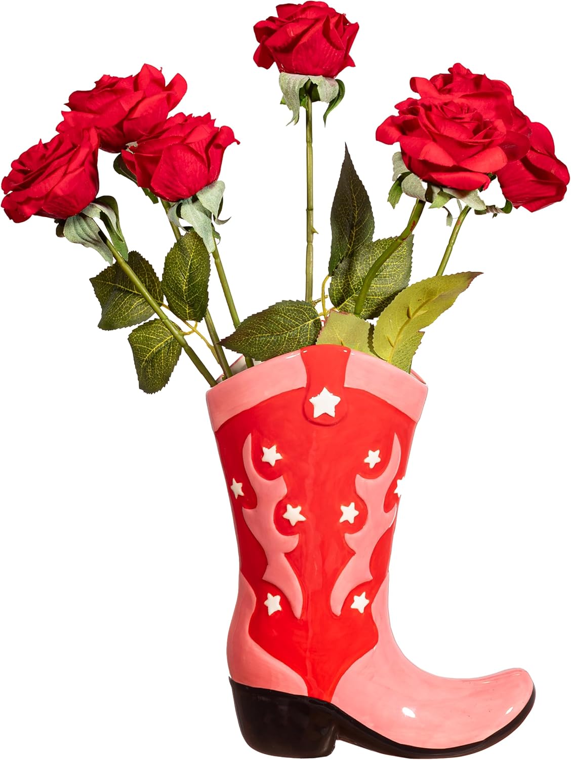 Sass & Belle Cowboy Boot Vase