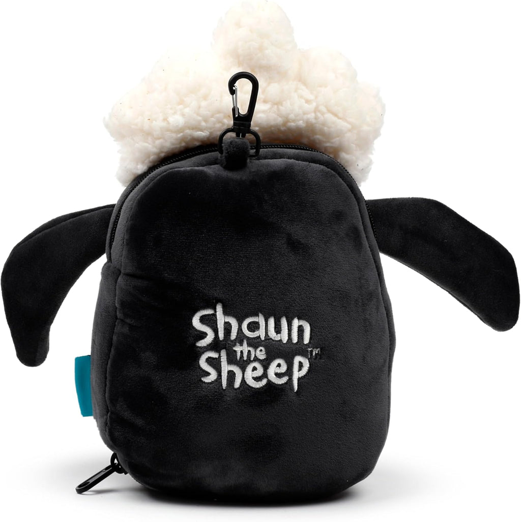 Relaxeazzz Shaun The Sheep Round Plush Travel Pillow & Eye Mask