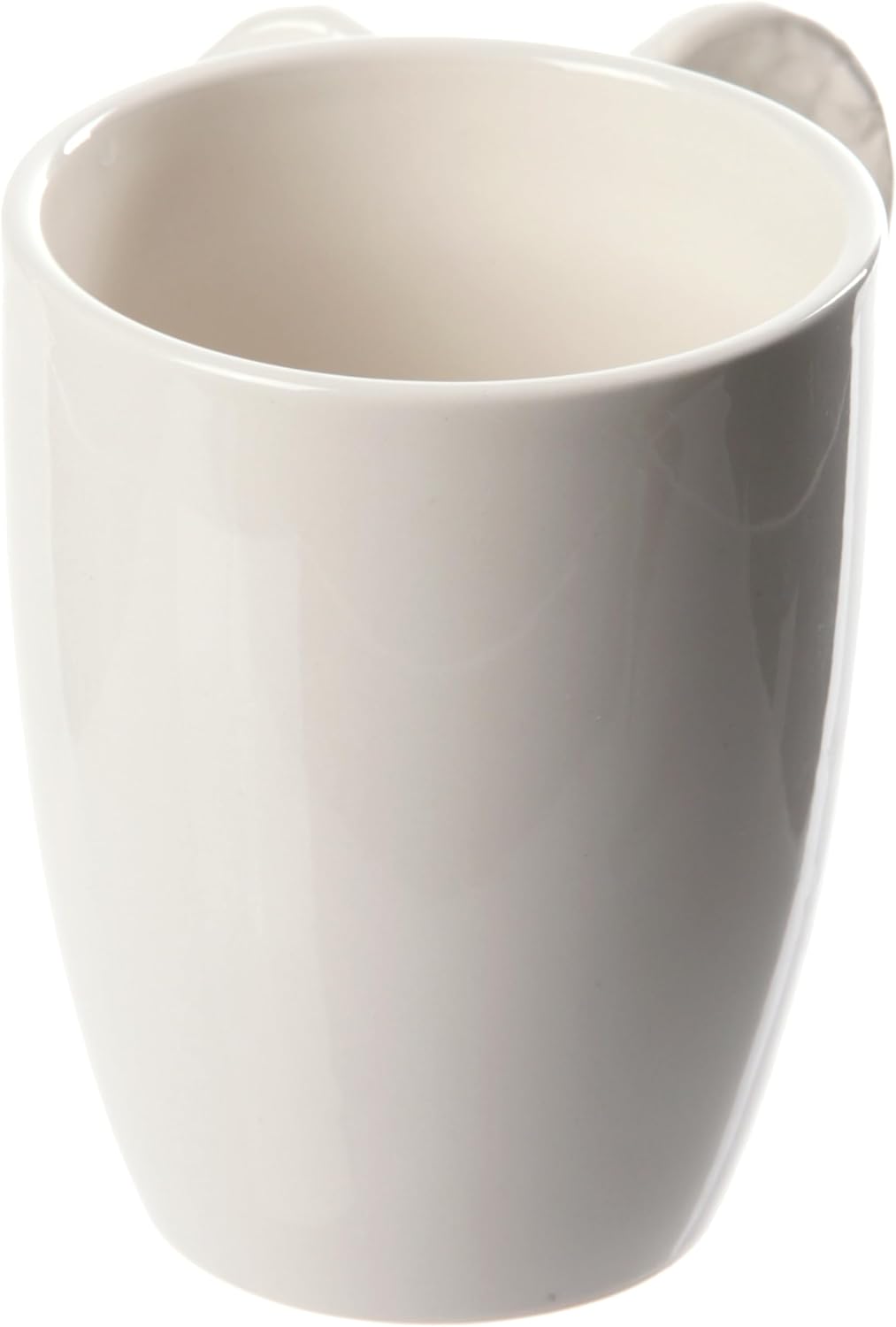 Puckator White Angel Wings Ceramic Shaped Handle Mug