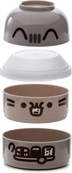 Puckator Pusheen the Cat Stacked Round Bento Box