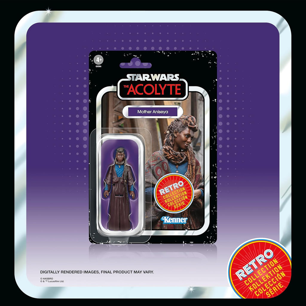 Hasbro Kenner Star Wars Retro Collection The Acolyte Multipack, 9.5-cm Action Figure 6-Pack