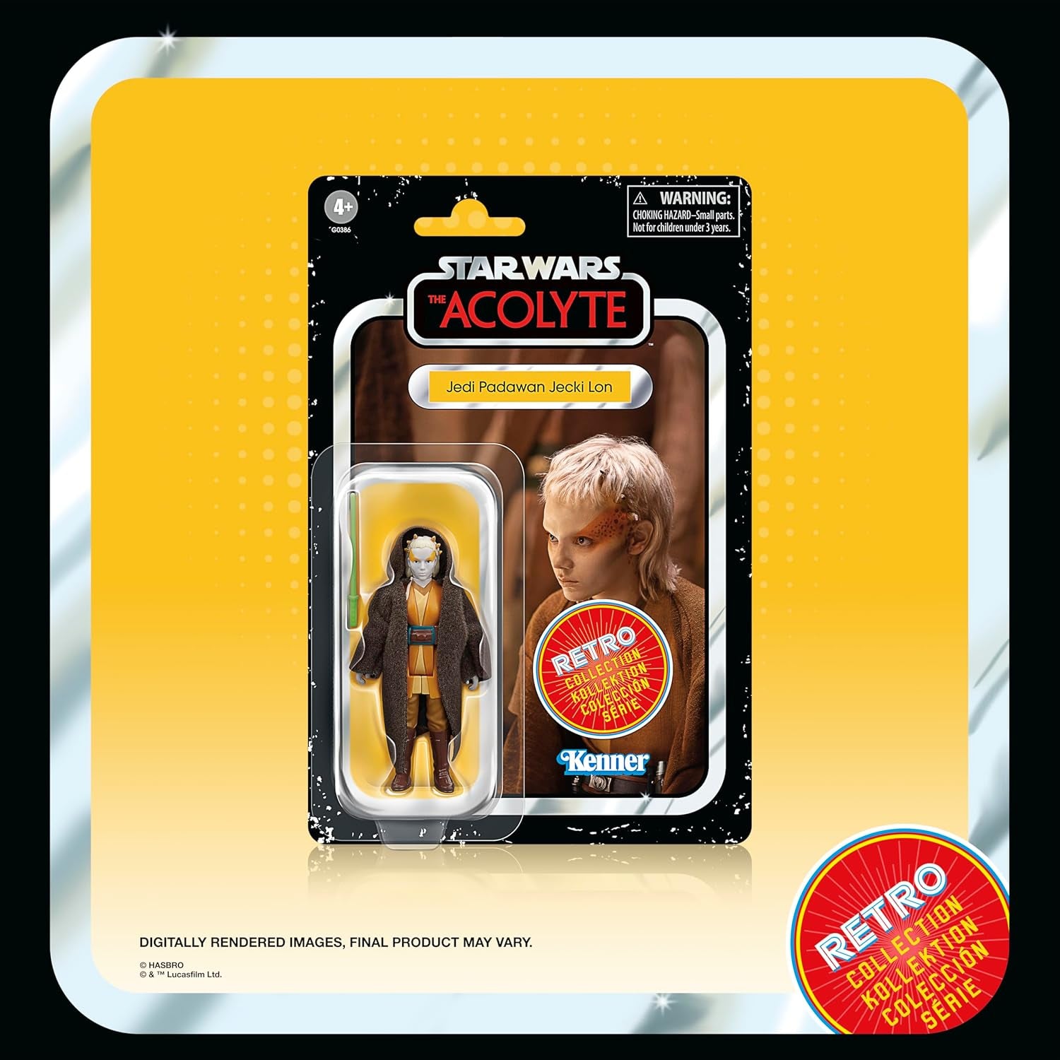 Hasbro Kenner Star Wars Retro Collection The Acolyte Multipack, 9.5-cm Action Figure 6-Pack