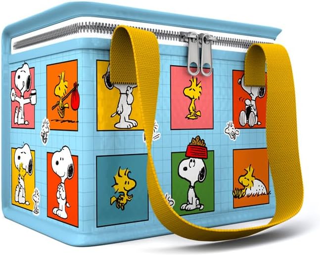 Puckator RPET Cool Bag Lunch Bag Peanuts Snoopy & Woodstock