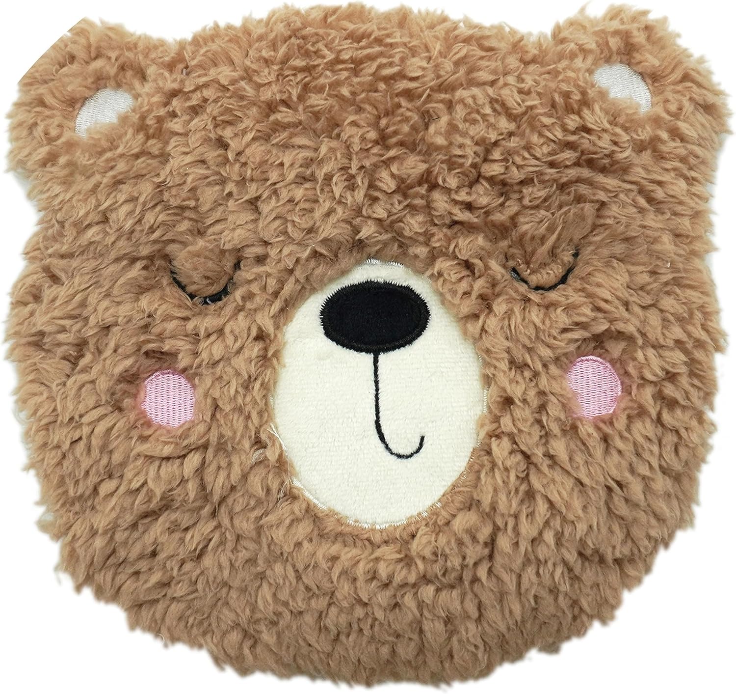 Puckator Teddy Bear Round Microwavable Plush Lavender Heat Pack