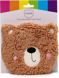 Puckator Teddy Bear Round Microwavable Plush Lavender Heat Pack