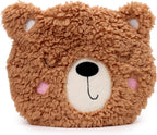 Teddy Bear Round Microwavable Plush Lavender Heat Pack