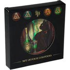 Magic Cats Set of 4 Cork Novelty Coasters