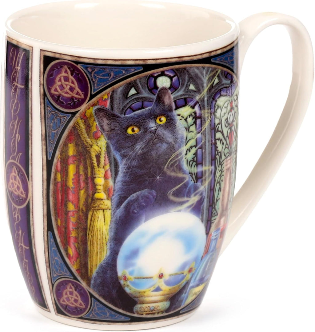 Puckator Lisa Parker The Witch's Apprentice Cat Porcelain Mug