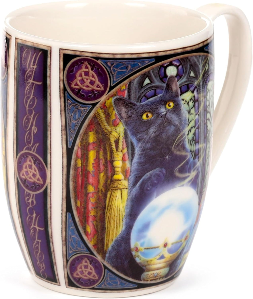 Puckator Lisa Parker The Witch's Apprentice Cat Porcelain Mug