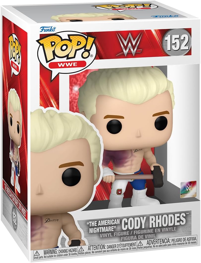 Funko Pop! WWE: Cody Rhodes - (HIAC)The American Nightmare #152