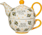 Sass & Belle Busy Bees Teapot for One