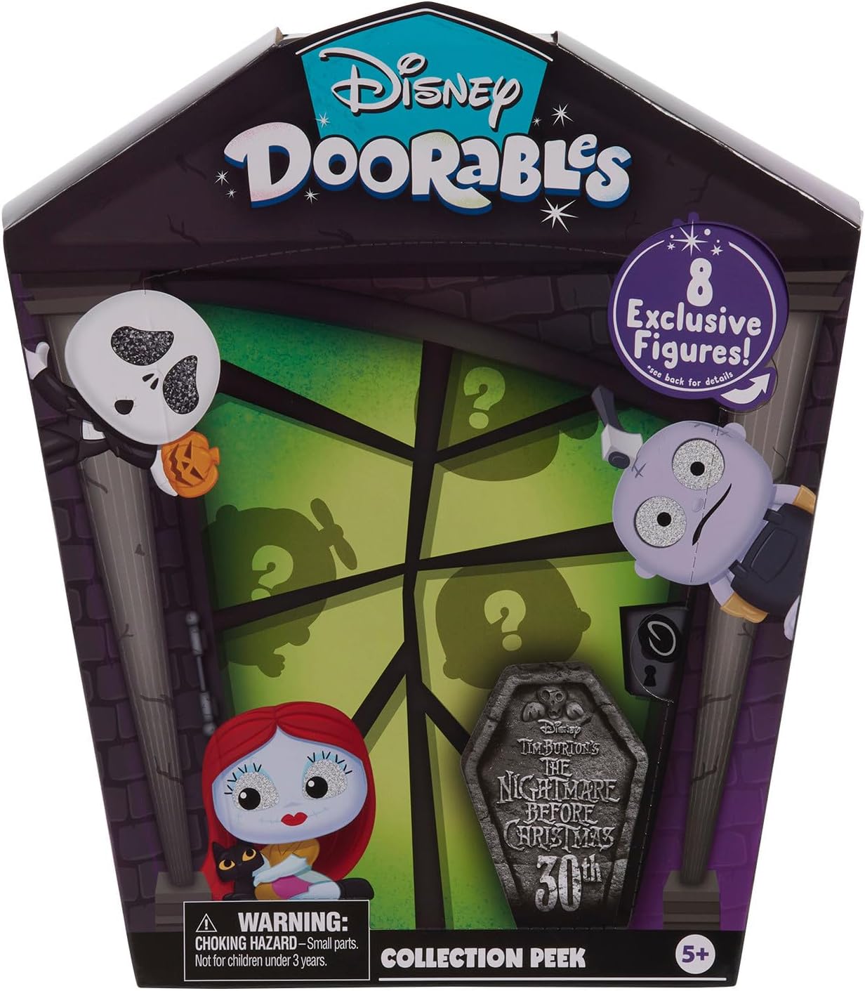 Just Play Disney Doorables NEW Tim Burton’s The Nightmare Before Christmas Collector Pack