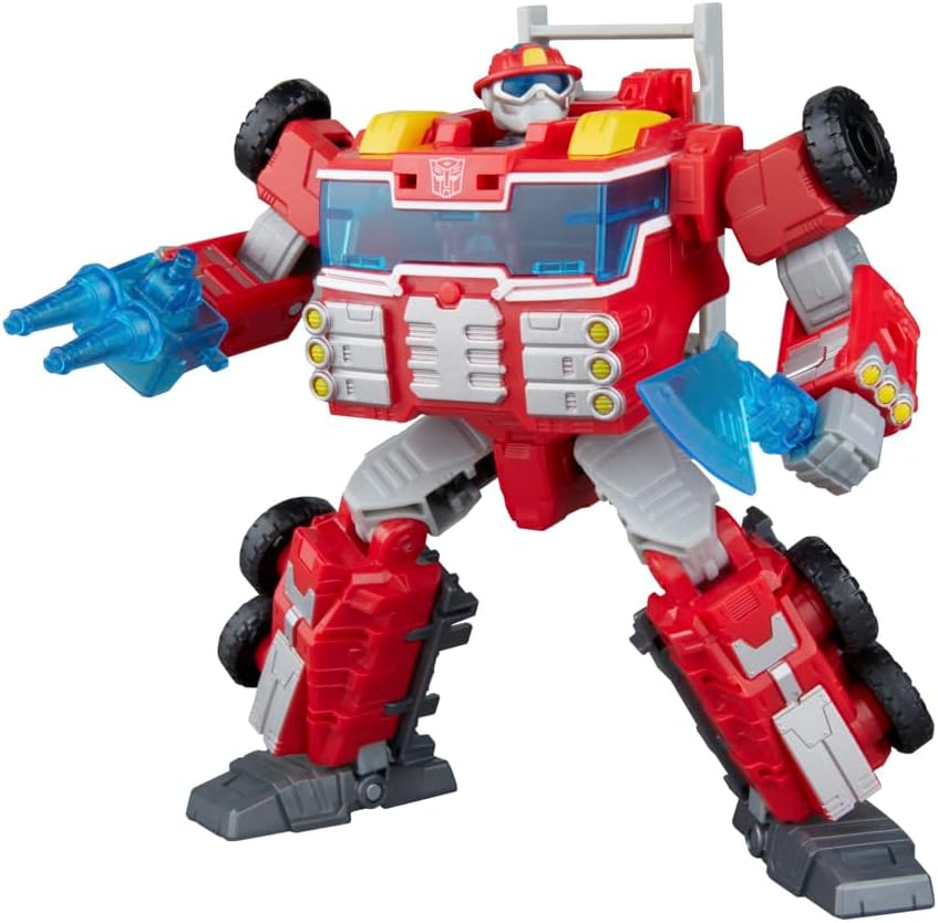 Hasbro Transformers Age of the Primes Voyager Class Rescue Bot Heatwave Action Figure