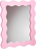 Sass & Belle Wiggle Border Mirror Pink
