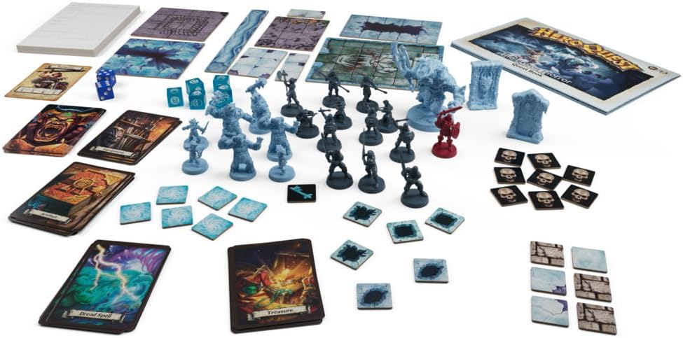 Avalon Hill HeroQuest The Frozen Horror Quest Pack for Ages 14 and Up, Requires Hero Quest Game