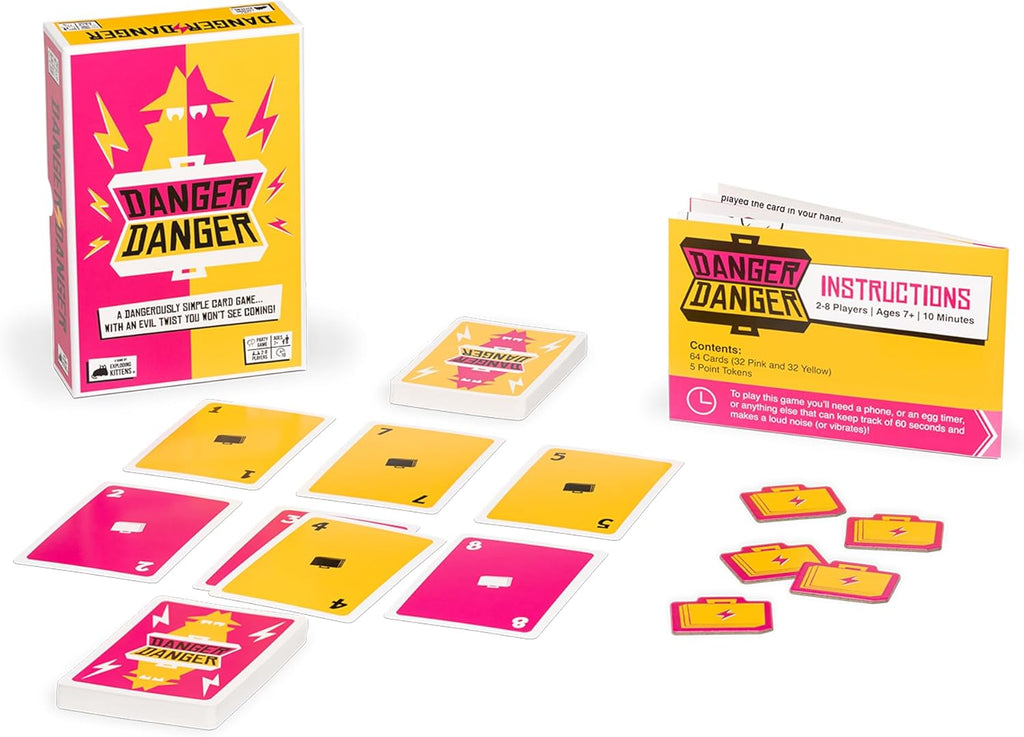Exploding Kittens Danger Danger Card Game