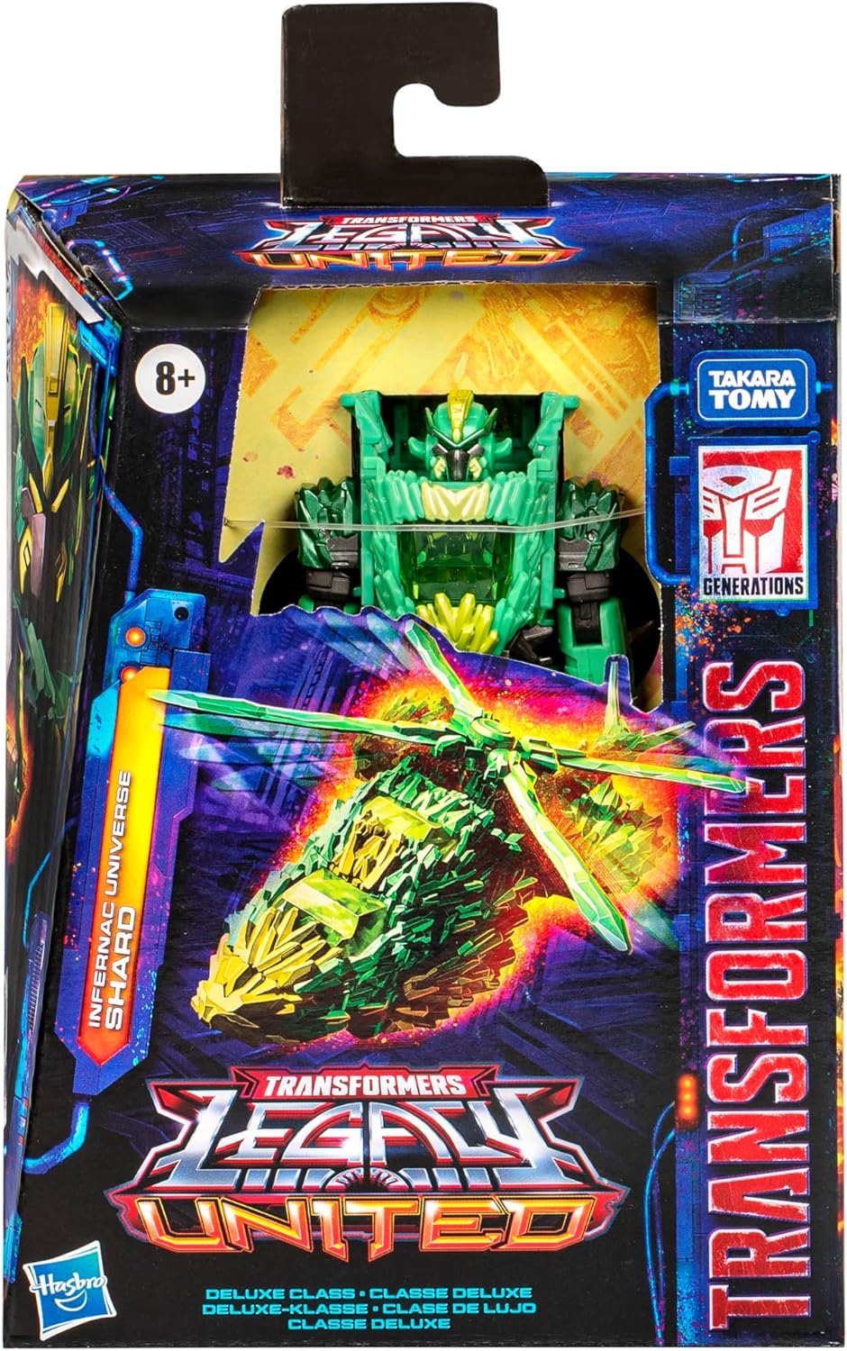 Hasbro Transformers Legacy United Deluxe Class Infernac Universe Shard Action Figure