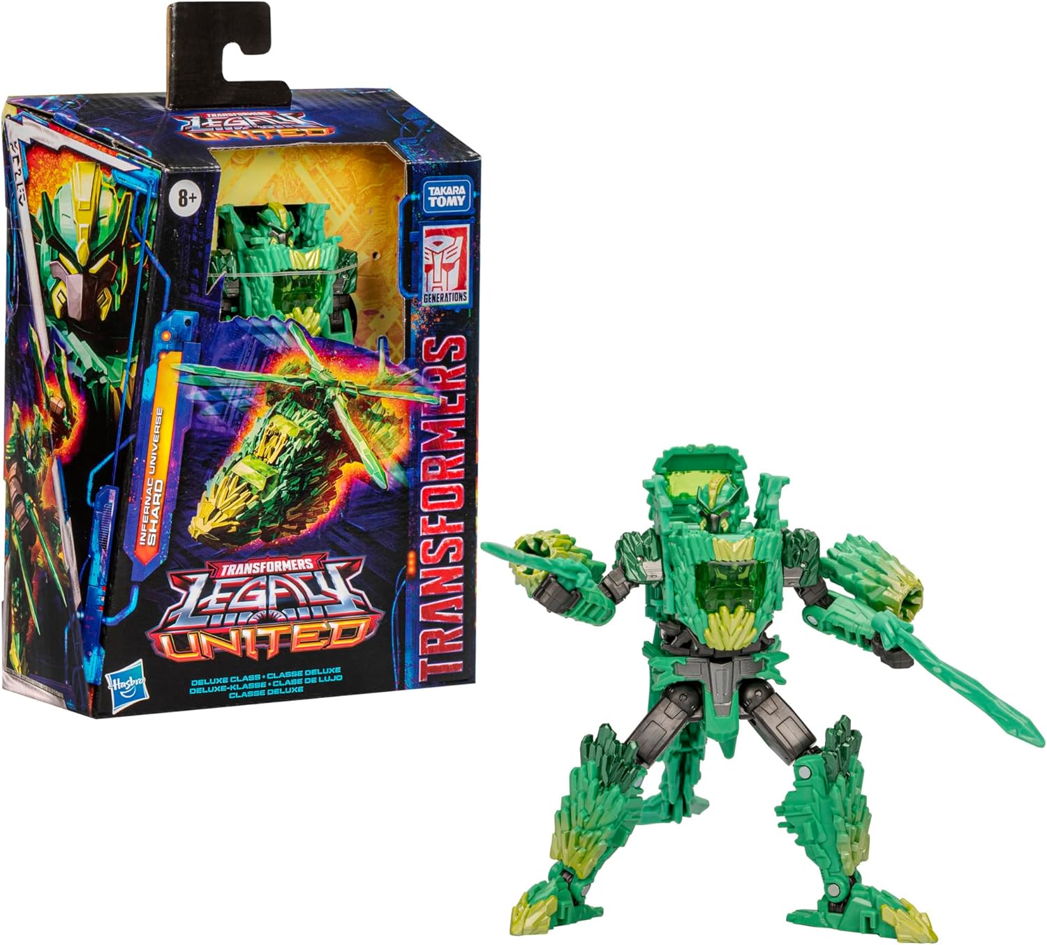 Hasbro Transformers Legacy United Deluxe Class Infernac Universe Shard Action Figure