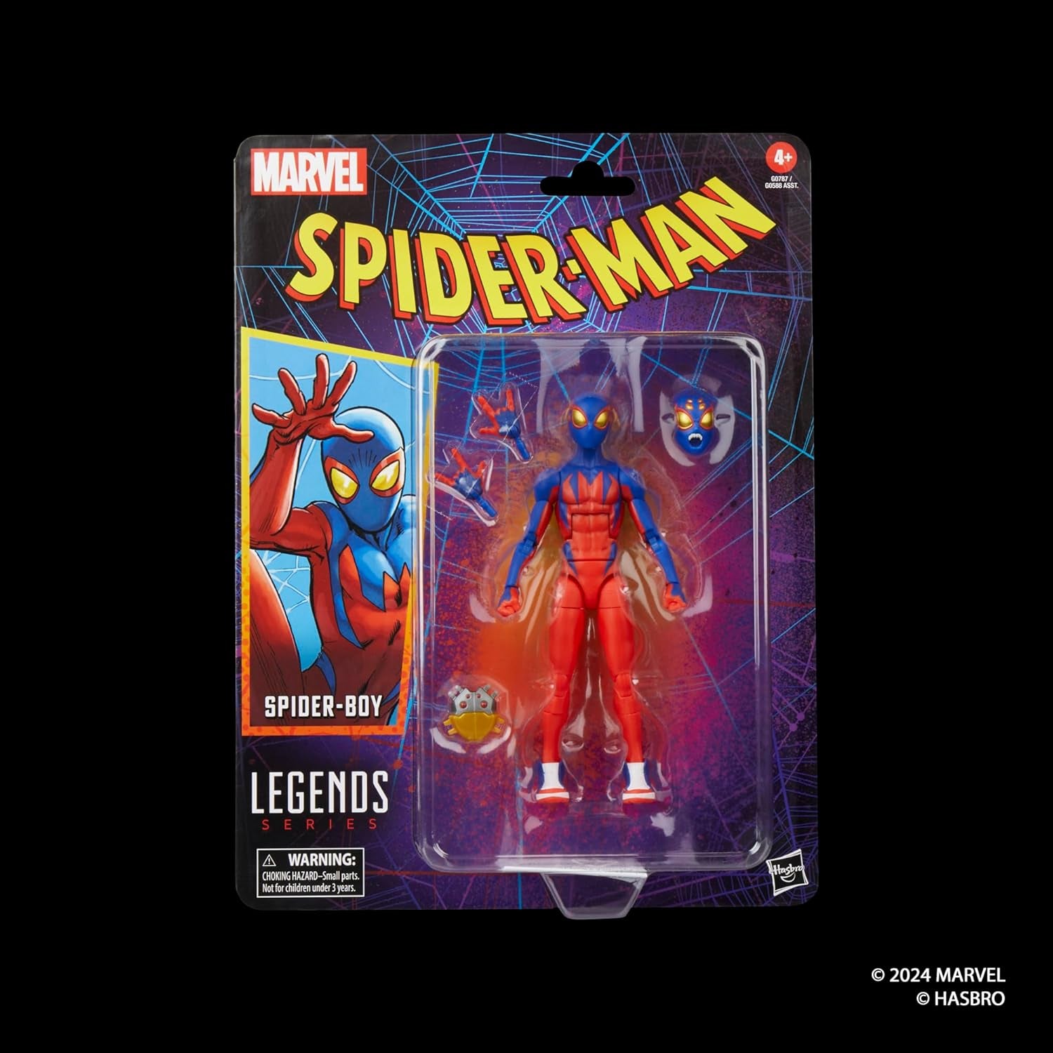 Hasbro Marvel Legends Series Spider-Boy Comics Action Figure