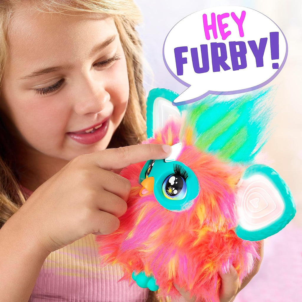 Hasbro Furby Coral Interactive Plush Toy 6 inch