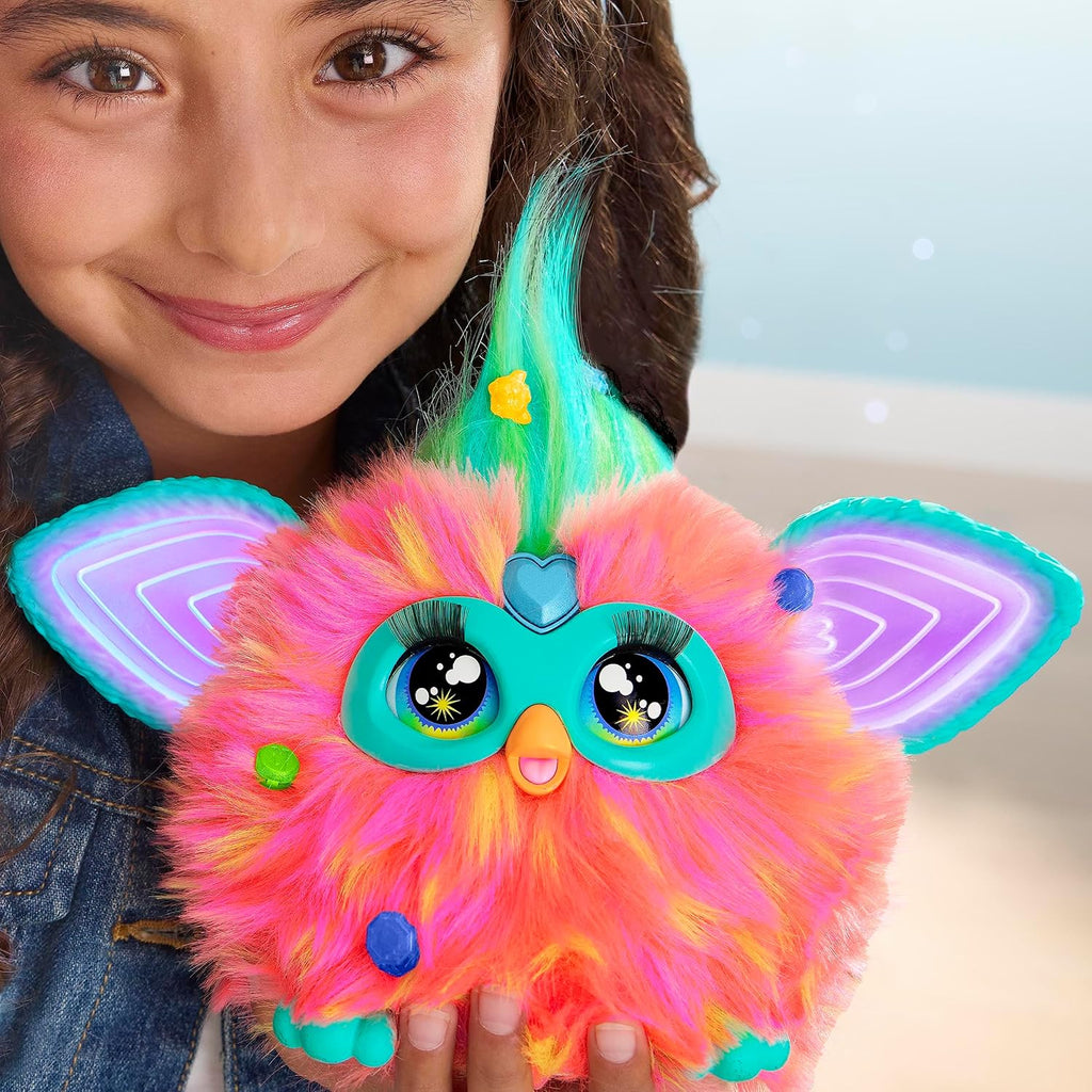 Hasbro Furby Coral Interactive Plush Toy 6 inch