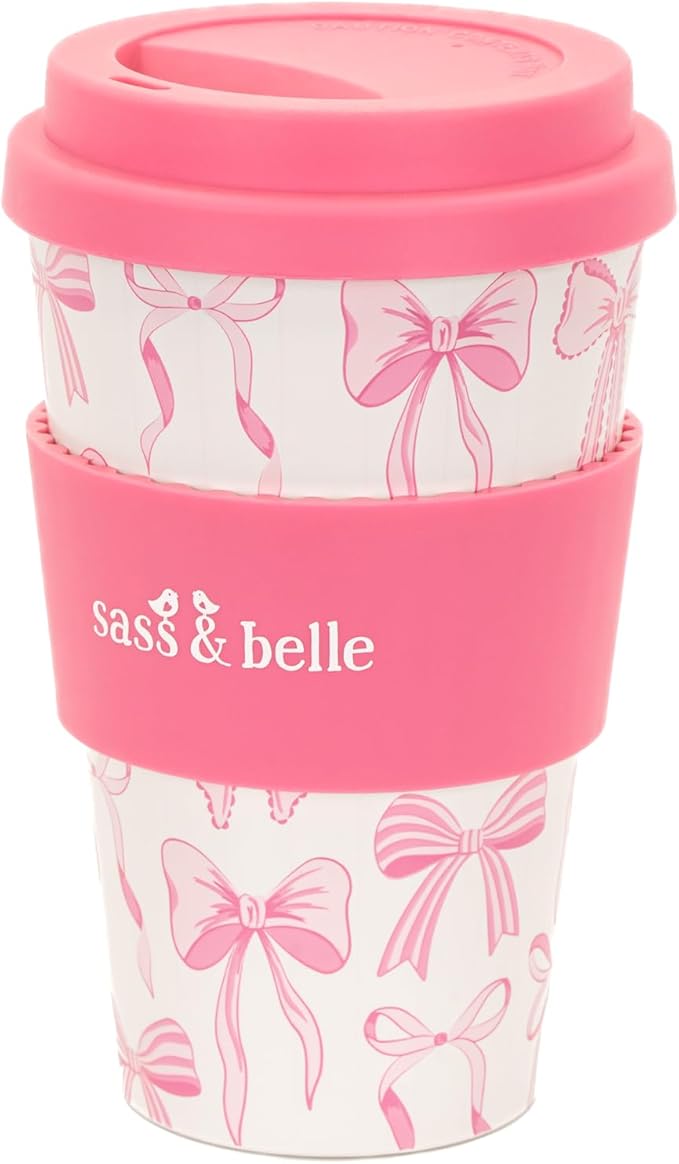 Sass & Belle Bow Travel Cup
