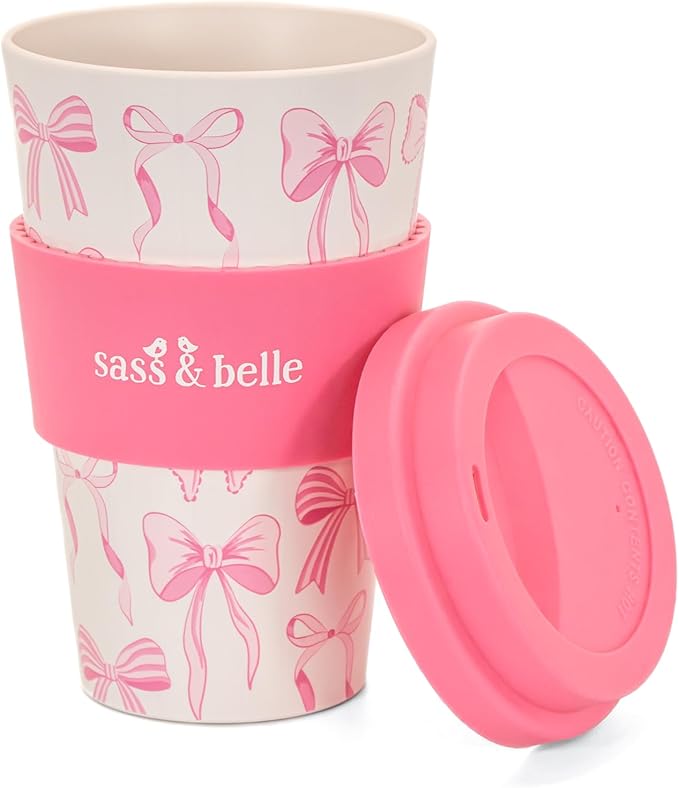 Sass & Belle Bow Travel Cup