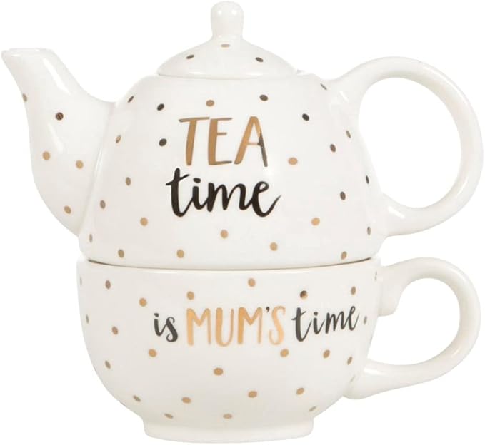 Sass & Belle Mum Time Teapot for One