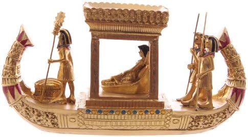 Puckator Golden Egyptian Canopy Boat
