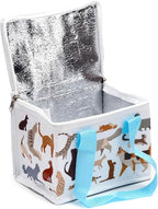 Puckator RPET Cool Bag Lunch Bag Feline Fine Cat Themed