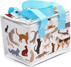 Puckator RPET Cool Bag Lunch Bag Feline Fine Cat Themed