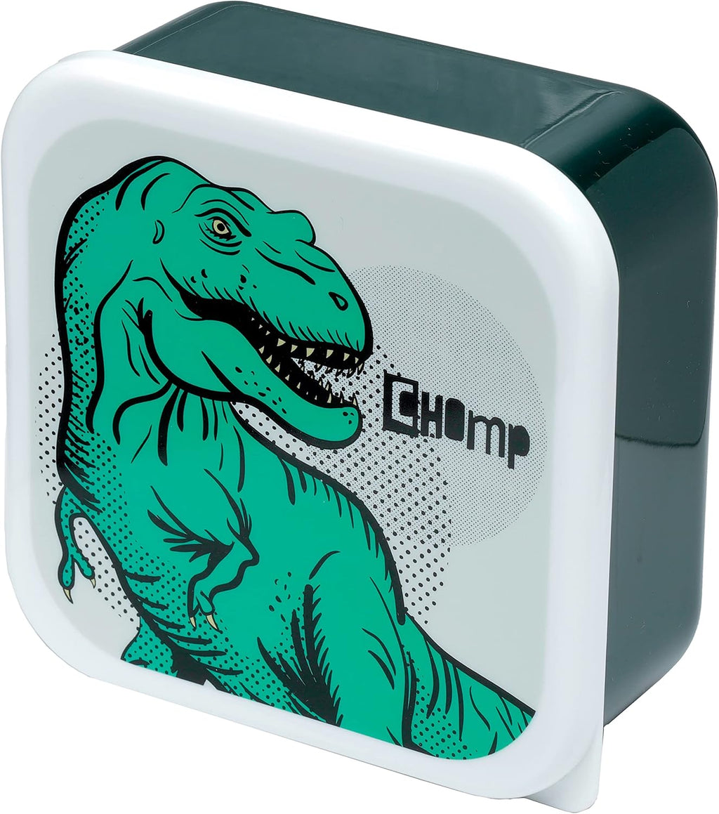 Puckator Dinosaur Set of 3 Lunch Boxes