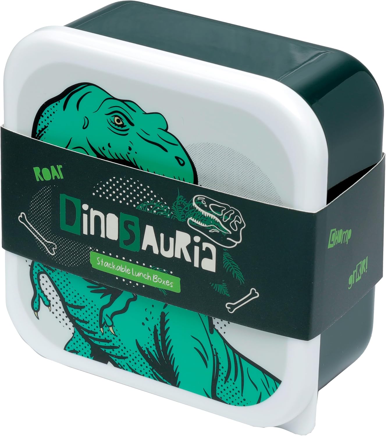 Puckator Dinosaur Set of 3 Lunch Boxes
